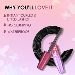 glam21 Flutterfly Hyper Curl Mascara Non-clumping Instant Curled & Lifted Lashes 10 ml image 4