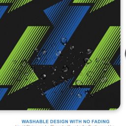 NAFCO Computer Mouse Mat with Anti-Slip Rubber Base & Smooth Mouse Control Mousepad image 3