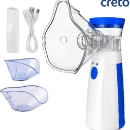 CRETO JSL-4W302 Portable Mesh Nebulizer for Adults & Kids- Mesh Nebulizer-image-87