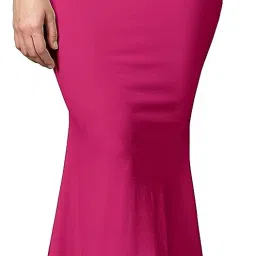 Woo THiNG Lycra blend Saree Shapewear Petticoat Lycra Blend Petticoat-image-26