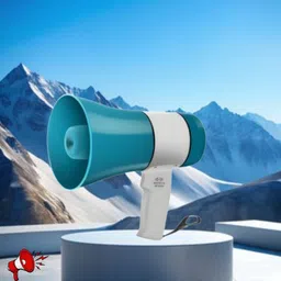 sacro Handheld Megaphone with Siren, Microphone & Rechargeable for Outdoor EventsA103 Megaphone Portable Megaphone Siren Loudspeaker Function &Long Battery BackupA103 Outdoor PA System-picture-46