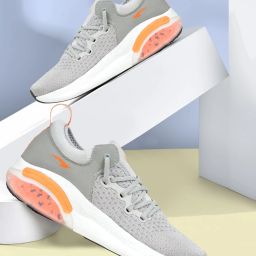 Rider-01 light grey Running Shoes for Men I Sport Shoes for Boys with Beads Technology Sole for Extra Jump I Memory Foam Insole Running Shoes For Men-8