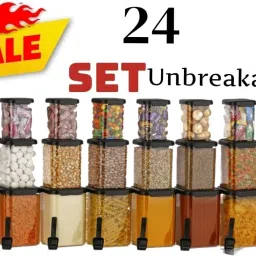 Plastic Grocery Container- 900 ml, 650 ml, 350 ml-14