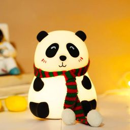 oneclickshopping Panda Glow 7C Touch Sensor USB Rechargeable Night Lamp Night Lamp-picture-2