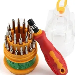 Multipurpose 31-in-1 Magnetic Repair Tool Kit For Home, Office & Tech Repairs | Precision Screwdriver Set-16