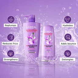 LOreal Set of Hyaluron Moisture Shampoo 650 ml + Conditioner 180 ml image 4
