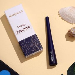 Ronzille Absolute Shine Smudge-Proof Liquid Matte Eyeliner 5 ml - Blue-53