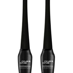 ONE on ONE Set of 2 Professional Waterproof Liquid Eyeliner-Black-33