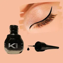 KINDED Set Of 3 Smudge Proof Long-Lasting Matte Finish Liquid Eyeliner - 5ml each image 3