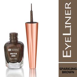 krayons Set of 2 Insta Dri Long-Lasting Sparkling Eyeliner 7ml each - Black 01 & Brown 06 image 4