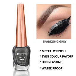 krayons Set of 2 Insta Dri Long-Lasting Sparkling Eyeliner 7ml each - Grey 02 & Golden 04 image 3