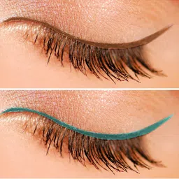 KINDED Set of 2 Matte Long Lasting Liquid Eye Liner 5ml each - Camel Brown & Teal Green image 5