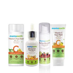 Mamaearth Sustainable Set of Face Cream, Face Serum, Vitamin C Toner & Face Wash-17