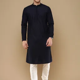 Sanwara Ethnic Motifs Embroidered Regular Chikankari Kurta with Pyjamas-25