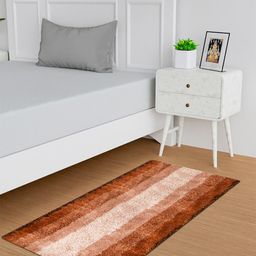 Kuber Industries Cream-Color & Beige Geometric Pure Woolen Anti Skid Floor Runner-27