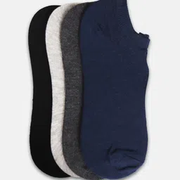 Kolor Fusion Men Pack Of 4 Assorted Shoe-Liners-image-30