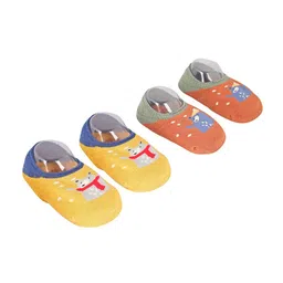 Baby Moo Infants Kids Pack Of 2 Patterned Shoe Liners image 2
