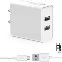 Wall Charger Accessory Combo for Xiaomi Redmi Note 5 Pro, Xiaomi Redmi Note5 Pro, Xiomi Mi redmi Note 5 Pro, Xioami Redmi Note Five Pro, Mi Note 5 Pro, Mi Note5 Pro Dual Port Charger Original Adapter Like Wall Charger, Mobile Power Adapter, Fast Charger, Android Smartphone Charger, Battery Charger, High Speed Travel Charger With 1 Meter Micro USB Cable Charging Cable Data Cable-image-40