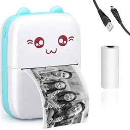 Lipzie Mini Printer Sticker Maker Bluetooth Portable Phone Printer for Instant Printing Thermal Receipt Printer-image-29