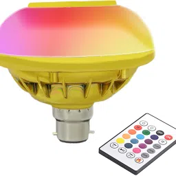 Samite B22 Smart Control Lamp RGB Bluetooth Remote Playing Speaker Music LED Bulb 12W Colorful Changing Light With IR Remote Control Smart Bulb-image-40