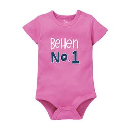 Zeezeezoo Infants Behen No 1 Printed Cotton Bodysuit-image-97