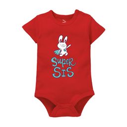Zeezeezoo Infants Super Sis Printed Cotton Bodysuit-picture-13