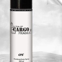 CFS Cargo Fragile & Black Set Of 2 Deodorant Body Spray - 200ml Each image 3