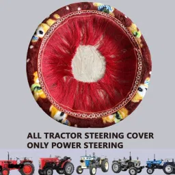 Hand Stiched Steering Cover For Sonalika 1 Series-image-84
