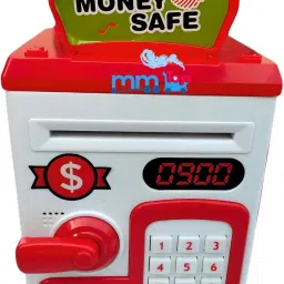 ATM Money Saving Piggy Bank With Electronic Lock, Fingerprint, Light And Sound Coin Bank-image-16
