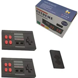 VK MART VIDEO GAMES 8 BIT Wireless GAME STICK CONSOLE Gaming Box-Extreme Mini (620Games) na GB with SUPER MARIO:new contra:street-fighter:sky-force:MARIO BROS:CONTRA :micky mouse-98