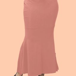 Ozberk Creation SH.__Fish_peach_S_Saree Shapewear shapewear petticoat For women Lycra Blend Petticoat-image-7