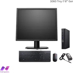 Nayajaisa (Refurbished)OptiPlex 3060 Tiny i7 8th 8-512 22 Inch Sq.AIO Core i7 (8 GB DDR4/512 GB SSD/Windows 10 Pro/22 Inch Screen/KB & Mouse/VGA/Ethernet/Wi-Fi /USB 3.0/Win10 & MSO) with MS Office-picture-21
