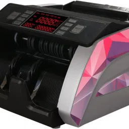 Drop2Kart Cash Counter for All Indian Bill Denominations - UV/MG FakeNote Scanning, Bright LED Display, Multiple Operation Modes Note Counting Machine-24