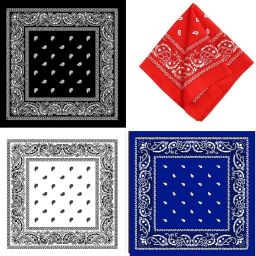 PAROPKAR Paisley Print Handkerchief ["Black","Royal Blue","White","Red"] Handkerchief-image-5