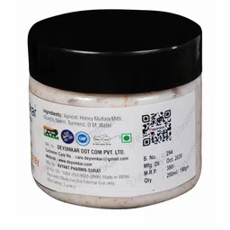 Deyomkar Herbal Apricot Honey Scrub with Sandal Wood & Lemon Honey Soaps image 5