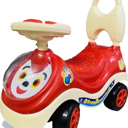 Rideon for kids, Baby Car, Push Car for baby with Horn, Backrest Car Rideons & Wagons Non Battery Operated Ride On-22