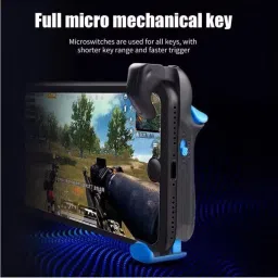Cubonic Strike 02 Controller, High Sensitivity Haptic Capacitive Mapping TriggerGaming Accessory Kit image 4