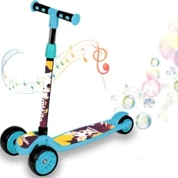 Kick Scooter Wide LED Light Wheels, Adjustable Handlebar Kids Scooter 3 Wheeler Kids Scooter-image-85