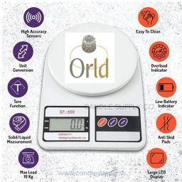 Orld Digital Kitchen Food Weighing Scale** Weighing Scale-image-53
