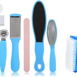 Pedicure Tools Set Feet Scrubber Dead Skin Remover, Callus Remover for Feet,-image-19