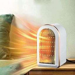 Portable Fan Heater with Overheat Protection| Adjustable Heating for Home,Office Fan Room Heater-image-10