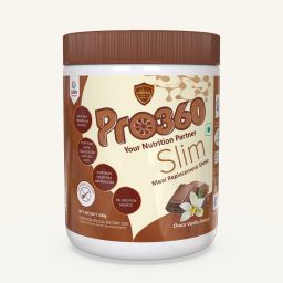 Slim Weight Management Meal Replacement Protein Dietary Supplement For Men & Women - (ChocoVanilla Flavour)-image-42