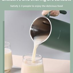 Oncarnival Multi-Functional Soybean Milk Machine Soymilk Maker Electric Juicer Blender Mixer Automatic Soya-Bean Milk Rice Paste Maker Free-filter image 3