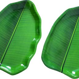 Banana Leaf Shape South Indian Dinner Plate| Reusable,Lightweight &Durable Plate Tray-image-38