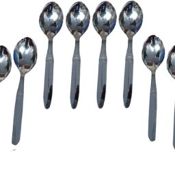 Stainless Steel Table Baby Spoon Set of 12 Pcs (16 Cm) (SP13) Steel Cutlery Set-19