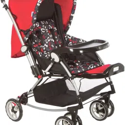 Baby Stroller with Reversible Handle,Safety Belt,Traveller Buggy,for 0 to 3 Yrs Pram-image-44