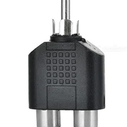 Fedus Black RCA Y Splitters Adapter Av Audio Video Cable Converter Phone Converter-5