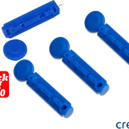 CRETO (900Pcs) 30G Round Blood Lancet For Round Lancing Devices Glucometer Lancets-17