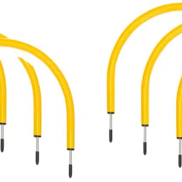 8 Pcs Soccer Training Equipment for Kids Adult Soccer Training Arches Regular Agility Pole-10