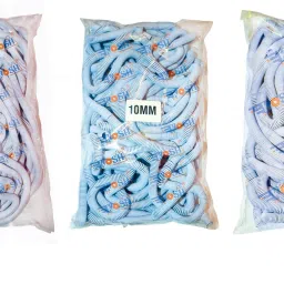 Kosh Spiral Binding Ring White Size 8mm, 10mm, 12mm, (Pack of 3 Packet) Manual Ring Binder-10